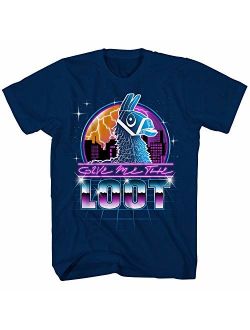 Fortnite Boys Loot Llama Tee Officially Licensed