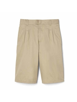 Boys' Pleated Adjustable Waist Short