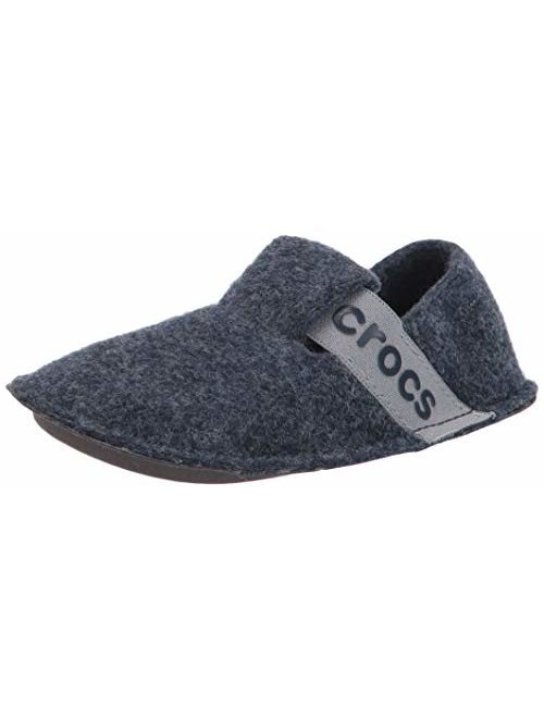 Crocs Kids' Classic Slipper | Comfortable Slip On Toddler Shoe with Soft Liner