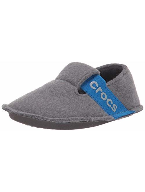 Crocs Kids' Classic Slipper | Comfortable Slip On Toddler Shoe with Soft Liner