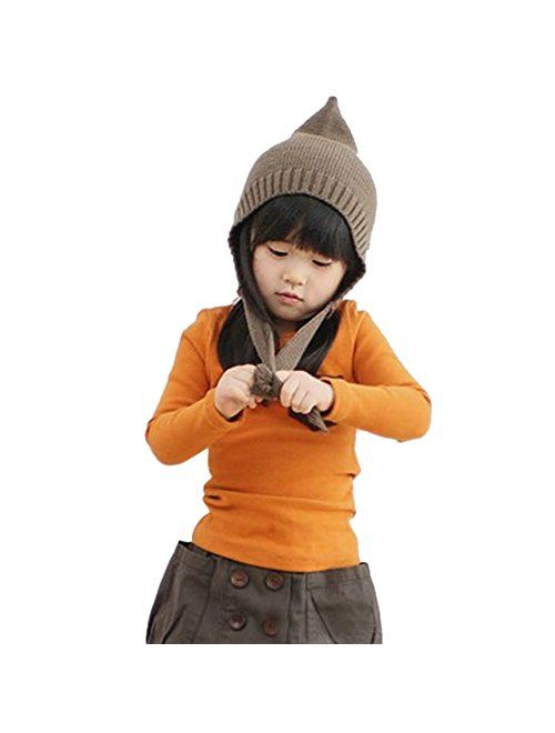 Weixinbuy Toddler Kid Cotton Long Sleeve Pocket Pullover Shirt Top