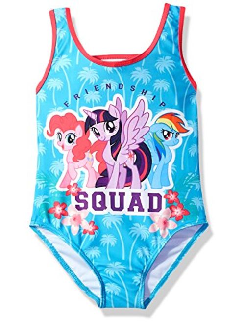 Hasbro Girls' Big Little Pony Character Swimsuit