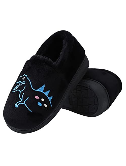 Anddyam Kids Family Cute Cat Household Anti-Slip Indoor Home Slippers for Girls and Boys