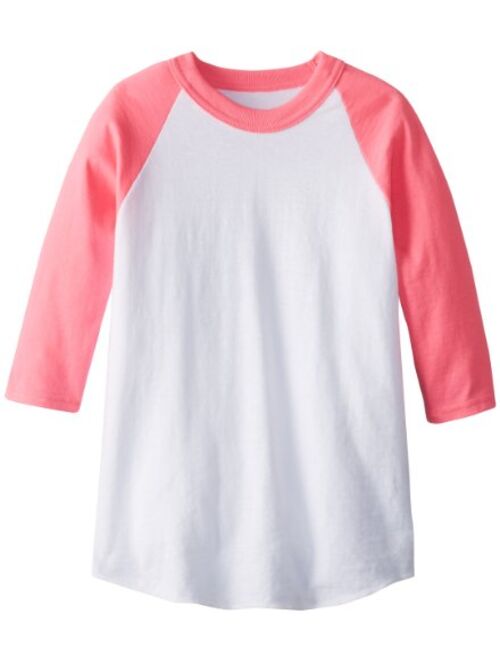 Soffe MJ Kid's 3/4 Sleeve Baseball Jersey