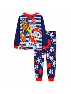 Boys Pajamas 2 Piece Cotton Clothes Long Kids Snug Fit Pjs Toddler Sleepwear Set