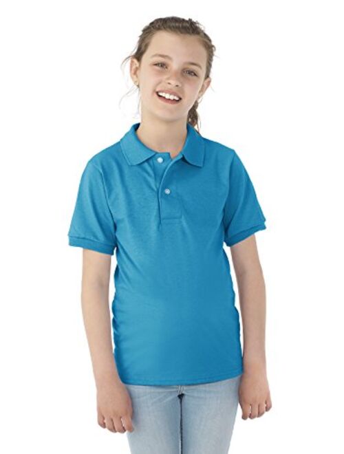 Jerzees Youth 50/50 Jersey Polo 437Y