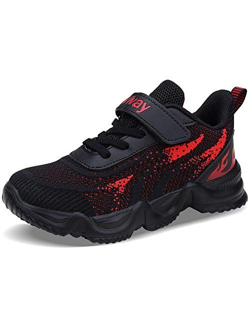 Vivay Boys Tennis Shoes Lightweight Sneakers for Girls Tennis Running Shoes for Little Kid and Big Kid