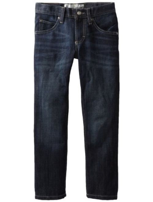 Lee Big Boys' Dungarees Skinny Straight Leg Jeans