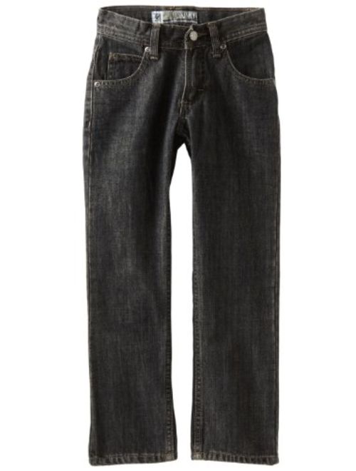 Lee Big Boys' Dungarees Skinny Straight Leg Jeans