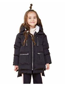 Children Hooded Down Coat Girls Quilted Jacket Boys Jackets