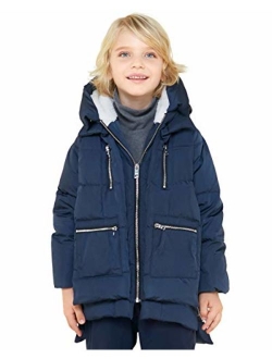 Children Hooded Down Coat Girls Quilted Jacket Boys Jackets