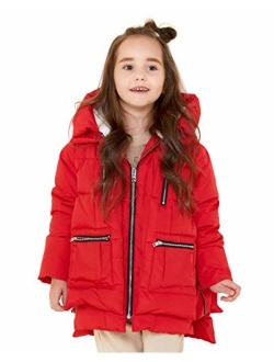 Children Hooded Down Coat Girls Quilted Jacket Boys Jackets