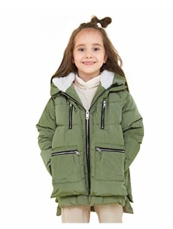 Children Hooded Down Coat Girls Quilted Jacket Boys Jackets