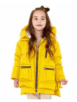 Children Hooded Down Coat Girls Quilted Jacket Boys Jackets