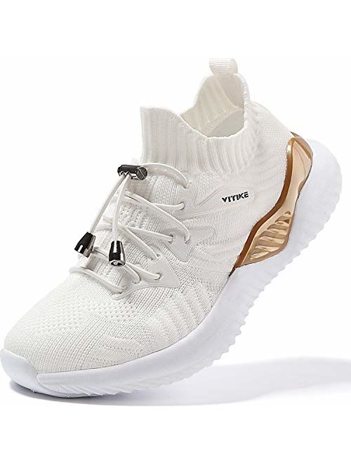 Elaphurus Kid's Sneaker Lightweight Mesh Walking Gym Tennis Athletic Running Shoes for Boys Girls