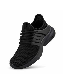 NYZNIA Boys Girls Shoes Tennis Running Lightweight Breathable Sneakers for Kids