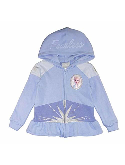 Disney Girls' Frozen Graceful Elsa Hoodie Sweatshirt