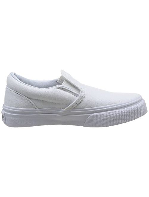 Vans Boys' Classic Slip-On (Tod/YTH) - True White - 13 Youth