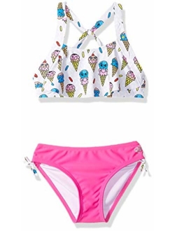 Girls' 2-Piece Bikini Swim Suit Bathingsuit