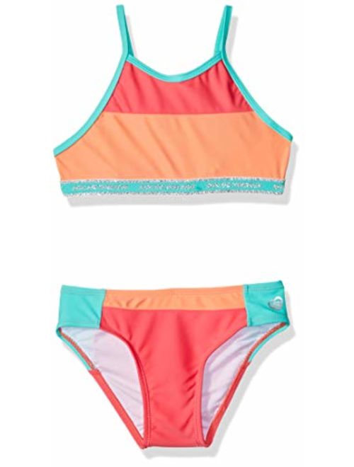 Skechers Girls' 2-Piece Bikini Swim Suit Bathingsuit