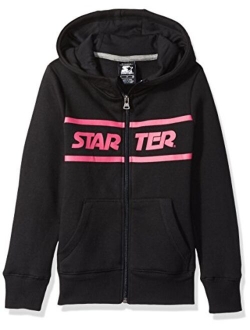 Starter Girls' Zip-Up Logo Hoodie, Amazon Exclusive