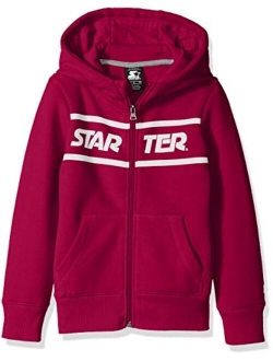 Starter Girls' Zip-Up Logo Hoodie, Amazon Exclusive