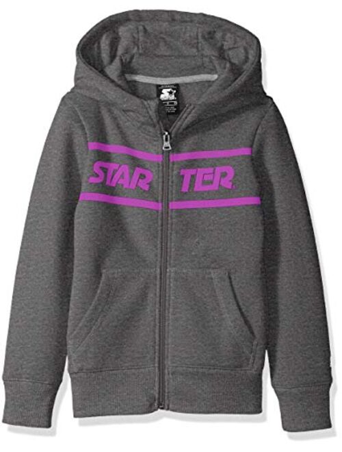 Starter Girls' Zip-Up Logo Hoodie, Amazon Exclusive