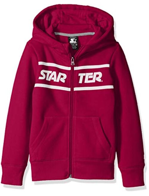 Starter Girls' Zip-Up Logo Hoodie, Amazon Exclusive