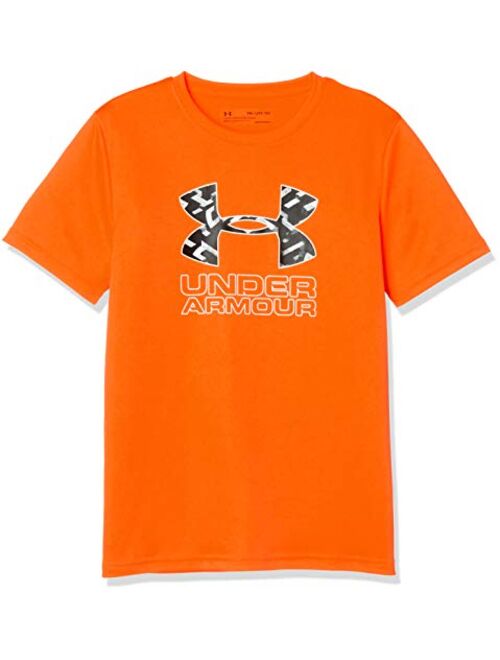 Under Armour Boys' Print Fill Logo T-Shirt