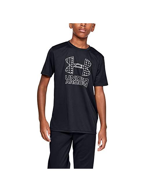 Under Armour Boys' Print Fill Logo T-Shirt