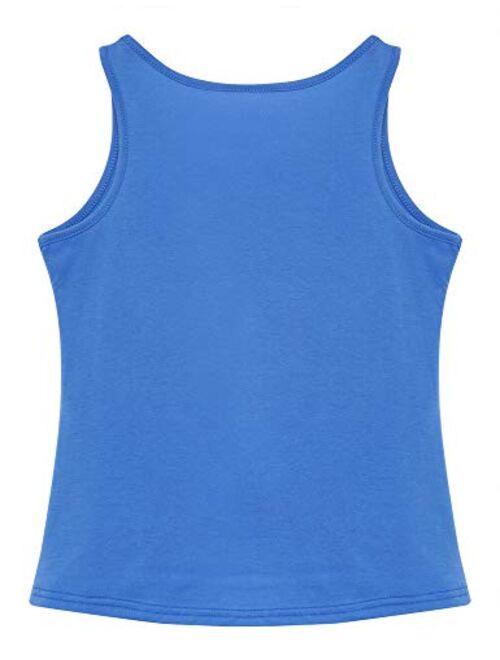 Jashe Girls Tank Top and Shorts Pajamas - Tween & Teens PJS Big Kids Size 12 14 16 18 Cute Sleepwear