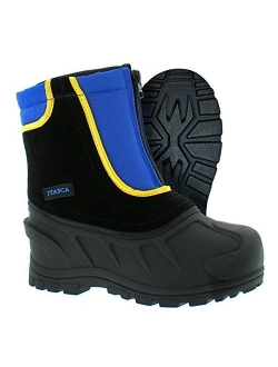 Itasca Kids Youth Snow Stomper Leather/Nylon Winter Boot