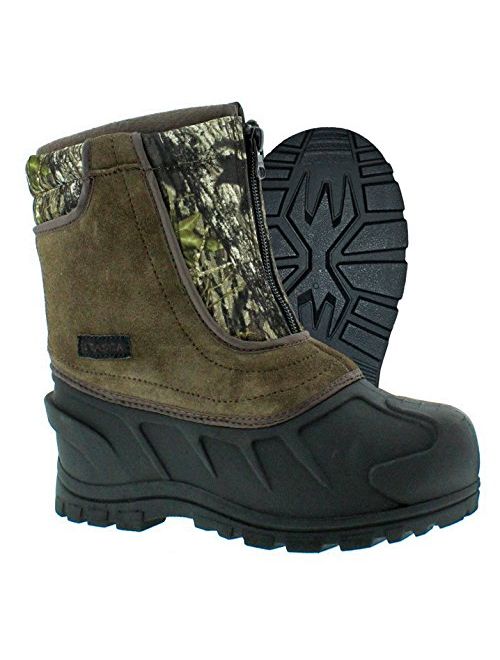 Itasca Kids Youth Snow Stomper Leather/Nylon Winter Boot