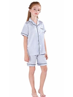 Horcute Pajamas Little Kid Sleepwears Set Pjs Clothes Short Sleeve