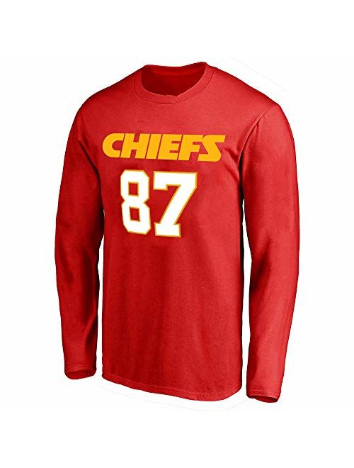 NFL Youth Team Color Mainliner Player Name and Number Long Sleeve Jersey T-Shirt