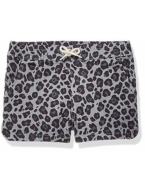 Amazon Brand - Spotted Zebra Girl's Toddler & Kid's Pull-on Shorts