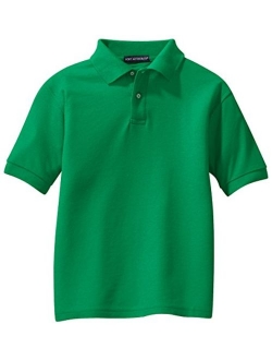 Port Authority Youth Silk Touch Polo