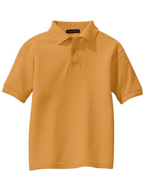 Port Authority Youth Silk Touch Polo