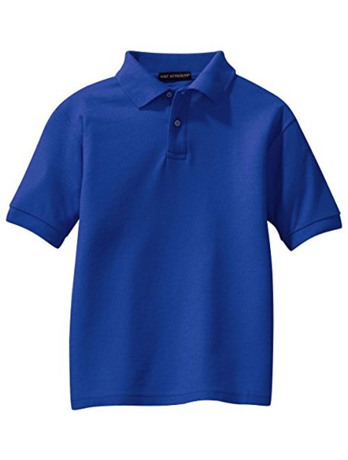 Port Authority Youth Silk Touch Polo