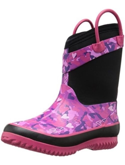 Kids Cold Rated Neoprene Boot, Heart Camo