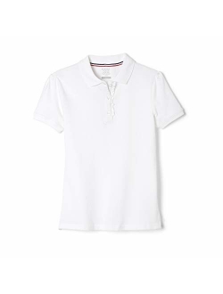 Girls' Short Sleeve Ruffle Polo