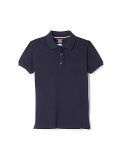 Girls' Short Sleeve Ruffle Polo