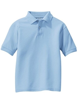 Joe's USA - Youth Polos - School Uniform Shirts in 14 Colors Sizes Youth XS-XL