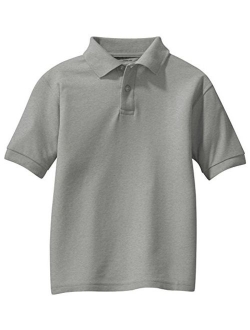 Joe's USA - Youth Polos - School Uniform Shirts in 14 Colors Sizes Youth XS-XL