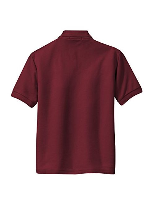 Joe's USA - Youth Polos - School Uniform Shirts in 14 Colors Sizes Youth XS-XL