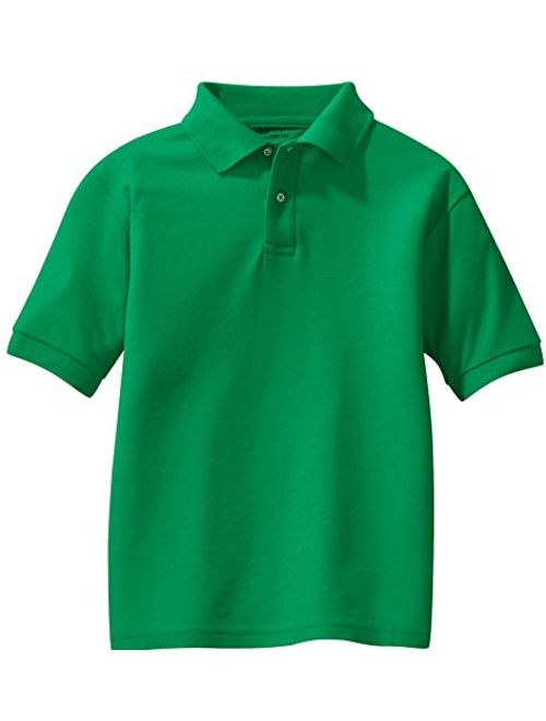 Joe's USA - Youth Polos - School Uniform Shirts in 14 Colors Sizes Youth XS-XL