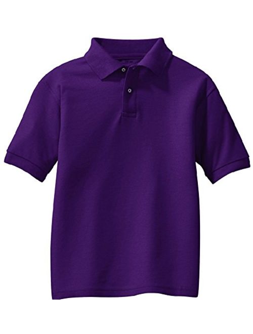 Joe's USA - Youth Polos - School Uniform Shirts in 14 Colors Sizes Youth XS-XL