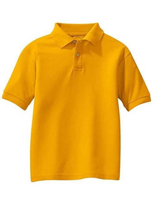 Joe's USA - Youth Polos - School Uniform Shirts in 14 Colors Sizes Youth XS-XL