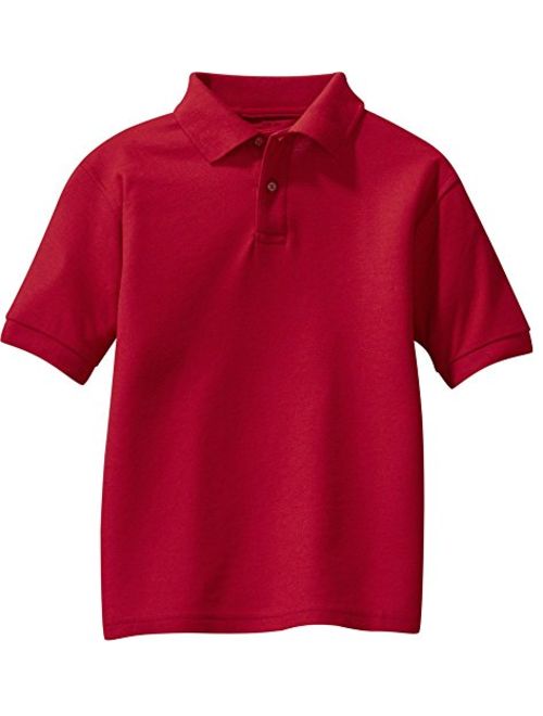 Joe's USA - Youth Polos - School Uniform Shirts in 14 Colors Sizes Youth XS-XL