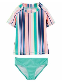 Girls' Rashguard Swim Set